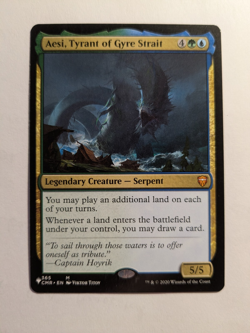 Aesi, Tyrant of Gyre Strait 365 CMR The List Reprints Mythic Magic MtG - Image 1