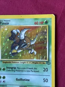 Pinsir 9/64 Holo Shiny Card Excellent Condition Pokemon (T43) - Image 5