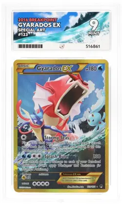 Pokemon Gyarados EX TCG Breakpoint 123/122 Secret Rare ACE 9 (Check Subs!) - Image 3