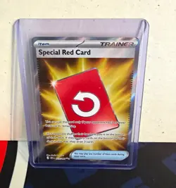 Pokemon Special Red Card 113/108 Trainer Item Holo English Pokemon TCG - Image 1