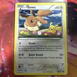 Eevee BW97 Pokemon TCG Black & White Black Star Promo Card - Image 1