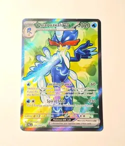 Pokemon Quaquaval ex Ultra Rare SV02 Paldea Evolved 235/193 NM - Image 1