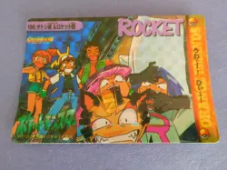 1999 Pokemon Holo Prism Japanese Vending Sticker Ash Rocket 198 - Image 2