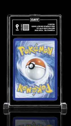 Pokemon Arceus V Alt Art Holo Ultra Rare Card 166/172 Brilliant Stars TAG 8.5 - Image 2