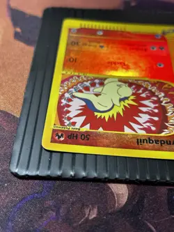 Pokemon TCG Cyndaquil 105/165 Expedition Base Set Reverse Holo E-Reader MP - Image 5