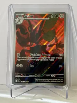 Scissor #205(IR) • Sv03: Obsidian Flames Illustration Rare Holofoil Pokemon Card - Image 1