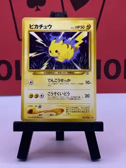 Pikachu No.025 Neo Genesis Japanese WOTC Pokemon TCG Regular Common 1999 NM - Image 2