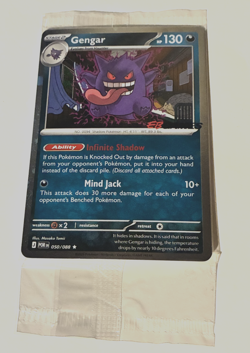 Pokemon Gengar 050/088 Cosmos Holo Promo GameStop Stamped Factory Sealed - Image 1