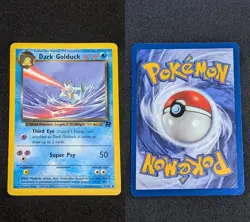 Dark Golduck 37/82 Uncommon Team Rocket Pokemon Unlimited Near Mint - Image 1