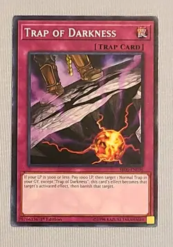 Trap of Darkness - SR06-EN036 - Common - 1st Edition - YuGiOh! - Image 1