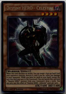 Destiny HERO - Celestial Secret Rare Destiny Soldiers DESO-EN006 LP - Image 1