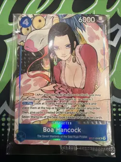 Boa Hancock ST17-004 SR Full Art One Piece Illustration Box Vol 1 PROMO SEALED 2 - Image 1