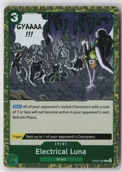 Electrical Luna OP08-036 Rare Two Legends One Piece Foil Near Mint - Image 1