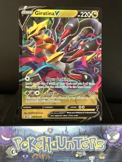 Pokemon Card Giratina V SWSH259 Black Star Promo Lost Origin NM - Image 1