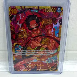 Bandai One Piece Card Game Gol D. Roger OP09-118 Emperors Alt Art Foil - Image 1