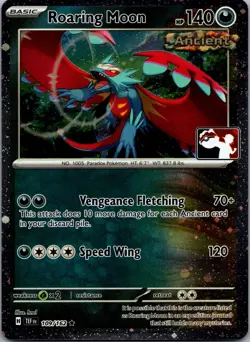 Roaring Moon 109/162 Prize Pack Series Cards Rare Holo NM - Image 1