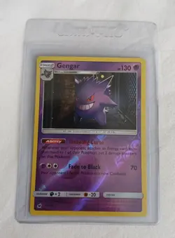 Gengar 38/111 Reverse Holo Crimson Invasion Pokemon Card - Image 1