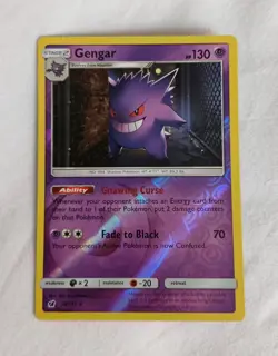 Gengar 38/111 Reverse Holo Crimson Invasion Pokemon Card - Image 2