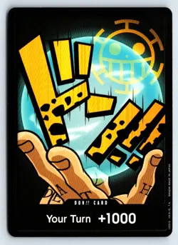 DON!! Card (Trafalgar Law) One Piece Premium Booster -The Best- DON!! Near Mint - Image 1