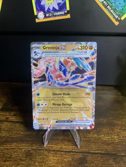 Pokemon TCG Greninja EX Metal Card 106/167 NM/M - Image 1