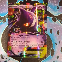 The Pokemon Company Gengar EX Holo Cards 34/119 English 170 HP - Image 1