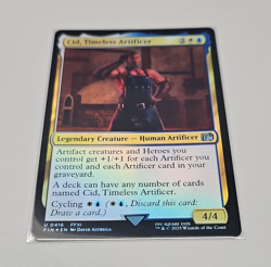 Magic: The Gathering Cid, Timeless Artificer FFXI 0416 EN Foil - Image 1