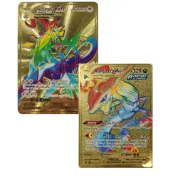 Pokemon 10000point Metal Card TCG Arceus & Rayquaza VMAX Cellectable Metal Card - Image 1