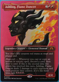 Ashling, Flame Dancer (Borderless) FOIL Modern Horizons 3 NM (522139) ABUGames - Image 1