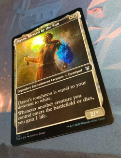 Daxos, Blessed by the Sun FOIL Showcase - Theros beyond death NM (see pics) MTG - Image 3