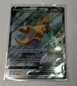 Dragonite V Full Art Holo 192/203 Evolving Skies Ultra Rare English 2021 - Image 1