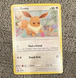 Pokemon TCG Eevee SM184 Sm Promo EN Cosmos Holo Basic 50 HP Mizue TPC - Image 1
