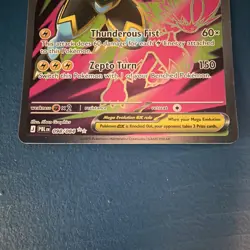 Pokemon TCG Mega Zeraora ex 098/084 PBL Pitch Black Holo Eng DR 2026 - Image 2