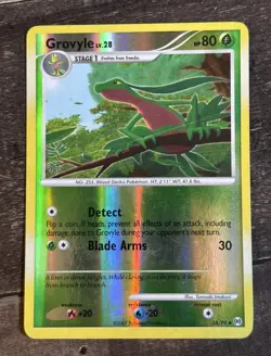 Grovyle 38/99 Uncommon Reverse Holo Pokemon Arceus English LP - Image 1