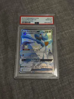 Pokemon PSA 10 Gardevoir GX SV75/SV94 Sun & Moon Hidden Fates Shiny Vault Mint - Image 1
