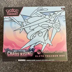 Pokemon Chaos Rising Pokemon Centre Elite Trainer Box Order Confirmed IN HAND✅ - Image 1