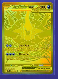 Pokemon - Pitch Black Mega Darkrai EX Hyper Rare 2026 - #120/084 - MINT HOLO - Image 1