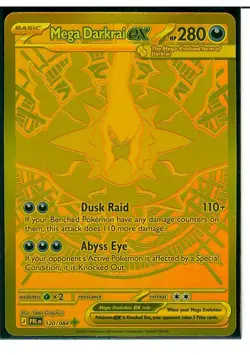 Pokemon - Pitch Black Mega Darkrai EX Hyper Rare 2026 - #120/084 - MINT HOLO - Image 2