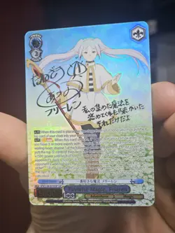 Frieren Beyond Journey's End Favorite Magic SSP Auto Silver - SFN/S108-E074SSP - Image 2