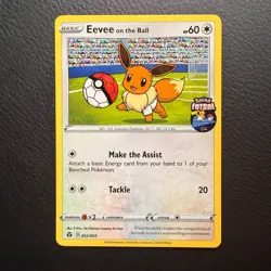 Pokemon TCG Eevee On the Ball Futsal Promo Card 002/005 B - Image 1