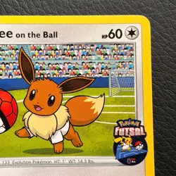Pokemon TCG Eevee On the Ball Futsal Promo Card 002/005 B - Image 3