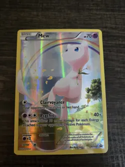 Mew 2016 XY Evolutions Holo Promo Card - Image 1