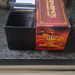 Magic: The Gathering LOTR Tales of Middle-earth Card Lot w/ Deck Box Sauron - Image 1