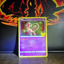 Mew 011/025 Celebrations 2021 - Holo Rare - Pokemon Card - NM/M Condition #1 - Image 1