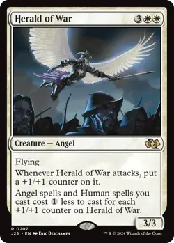 MTG Herald of War - 207 / English / Near Mint - Image 1