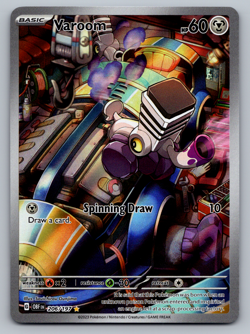 Varoom Pokemon Obsidian Flames 206/197 Full Art Illustration Rare NM - Image 1