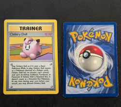 Clefairy Doll 70/102 Rare Base Set Unlimited Pokemon Moderately Played - Image 1