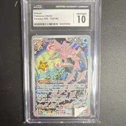 Veluza SV04 Paradox Rift 192/182 Illustration Rare Full Art Holo English CGC 10 - Image 1