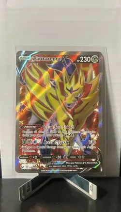Pokemon TCG - Zamazenta V 196/202 - Sword & Shield Base - Full Art - Image 1