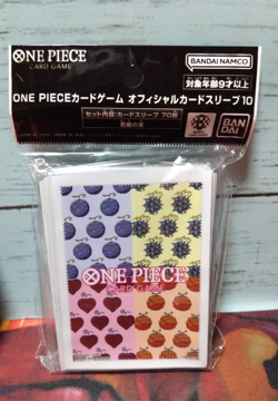 One Piece Card Game Sleeves Old Four Emperors & Devil Fruit 70pcs Each New JP - Image 4