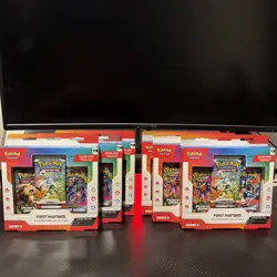 Pokemon First Partner Illustration Collection Series 2 Sealed New (LOT OF 6) - Image 1